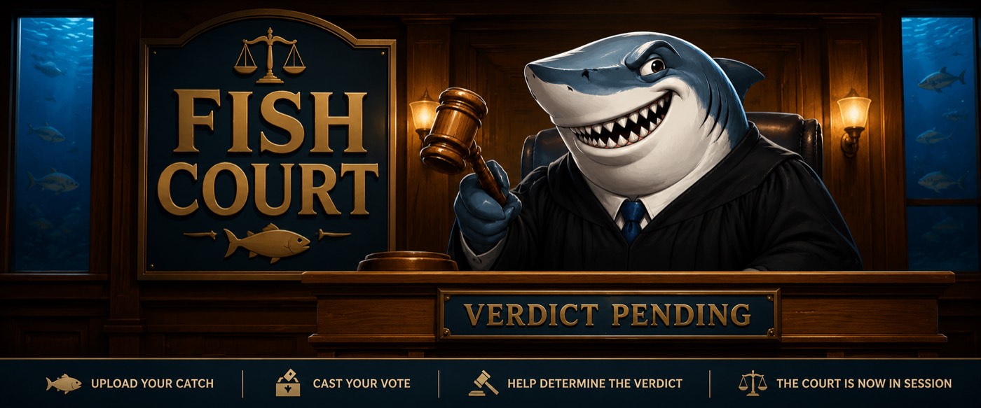 Fish Court — the Honorable Shark presiding, verdict pending